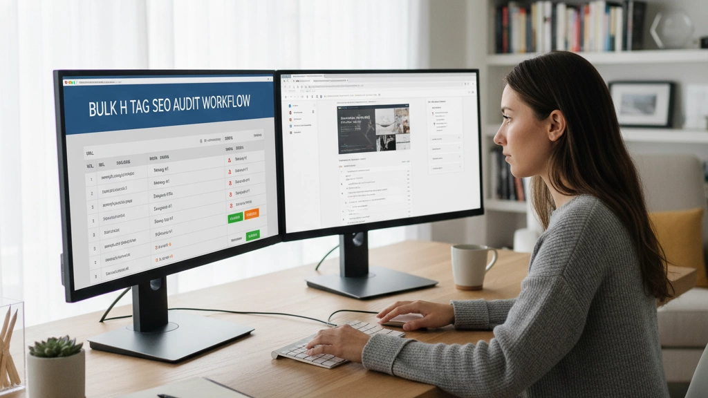 Bulk H Tag SEO Audit Workflow