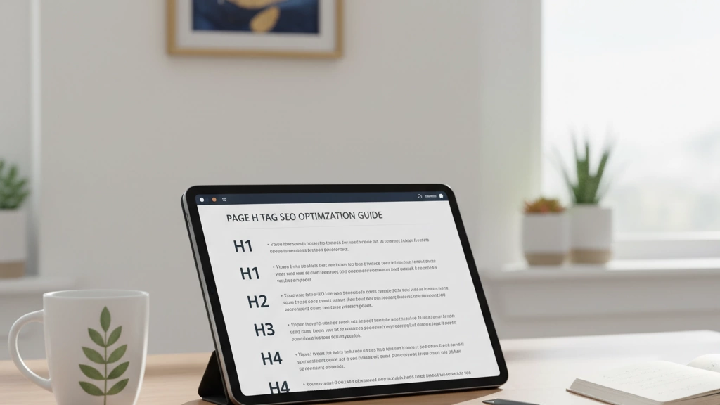 Page H tag SEO optimization guide