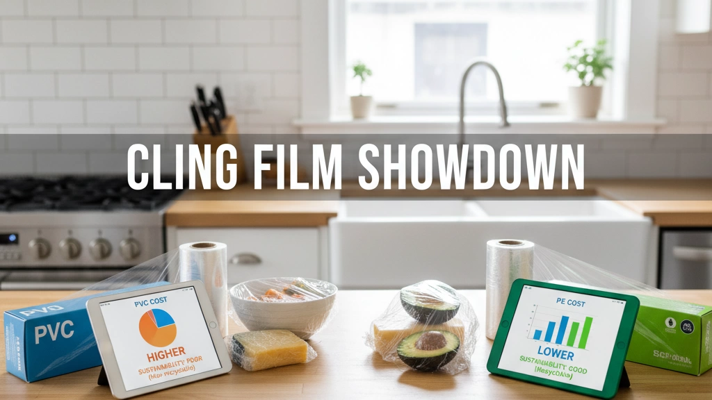 الفروق بين فيلم لاصق PVC و PE، المزايا والعيوب ودليل 2026 4 مقارنة تكلفة واستدامة فيلم لاصق PVC و PE