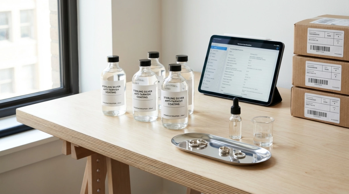 wholesale sterling silver anti-tarnish coatings