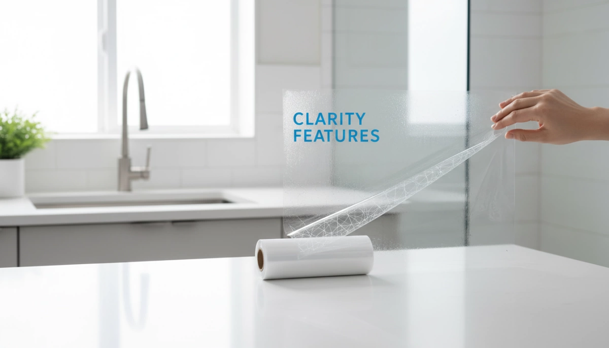 Clarity Guide for Cling Film Professional Buyers Handbook 4 Đặc điểm độ rõ của màng bọc thực phẩm chống sương mù