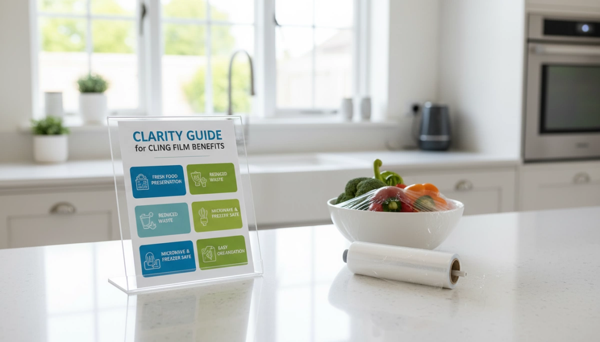 Clarity Guide for Cling Film Professional Buyers Handbook 3 Hướng dẫn về lợi ích của màng bọc thực phẩm trong độ rõ