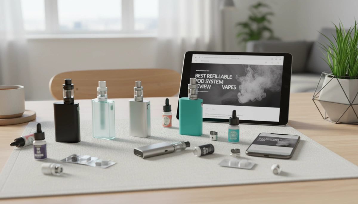 電子菸推薦,電子 菸 推薦 Best Refillable Pod System Vapes Review