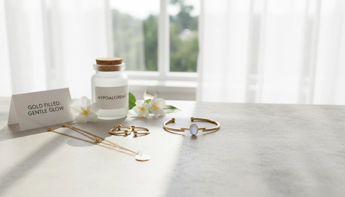 Gold Filled Jewelry Guide - Benefits, Durability and Care 5 Gold Filled Jewelry for Sensitive Skin Benefits