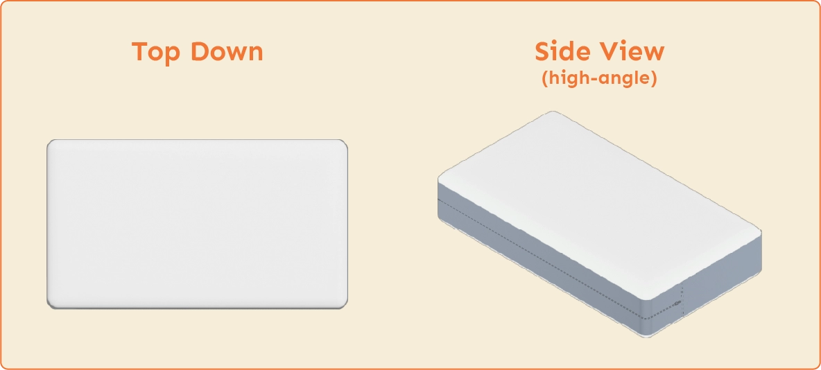 couch back cushion measuring guide