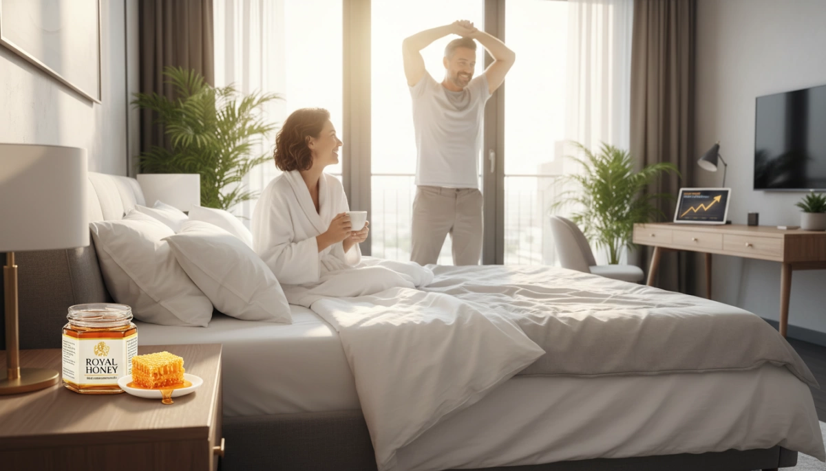 beneficios de la miel real para mejorar la masculinidad