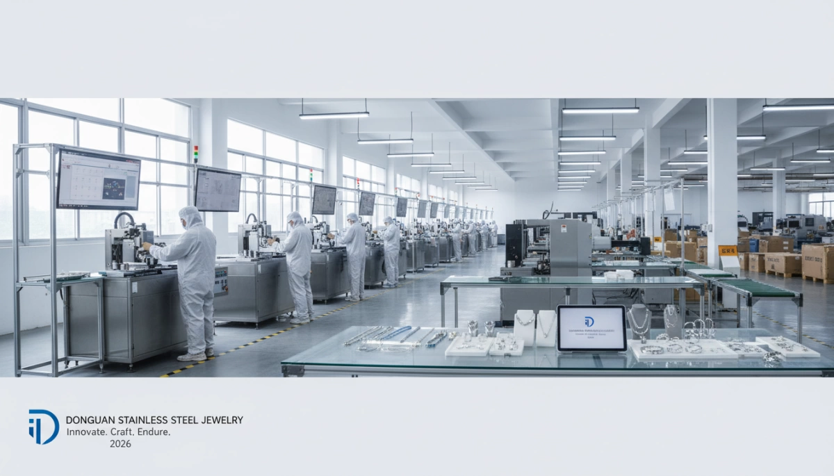 Top stainless steel jewelry manufacturer Dongguan 2026
