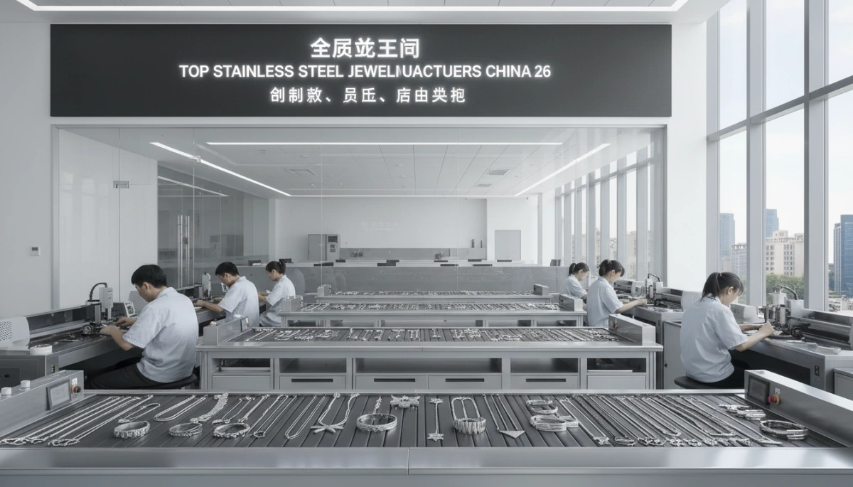 Top stainless steel jewelry manufacturers China 2026