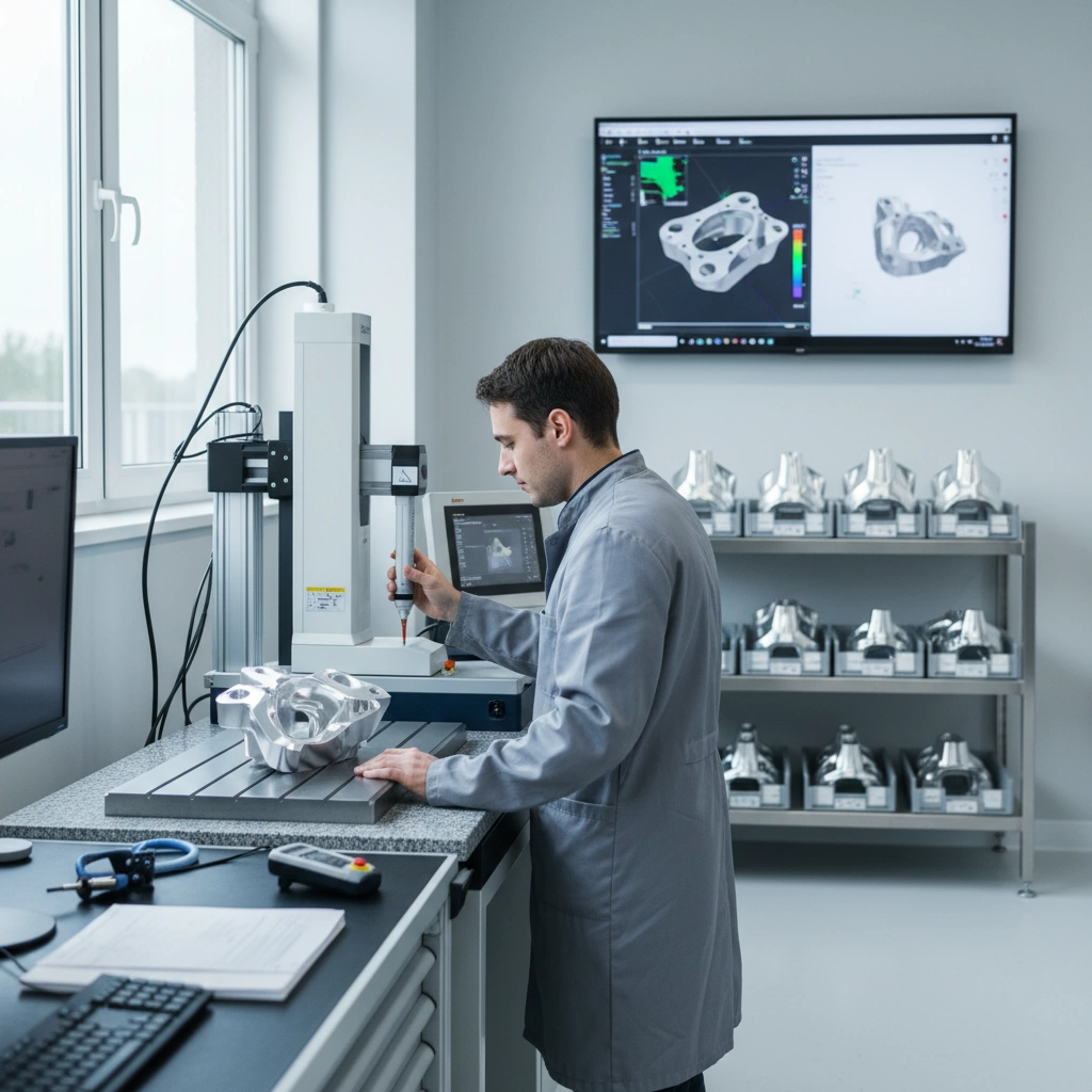 5 Axis CNC Machining Services High Precision Complex Parts 3 Méthodes de contrôle qualité du fraisage CNC 5 axes