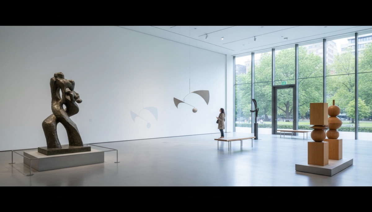 تماثيل الفن التجريدي الشهيرة في منتصف القرن العشرين