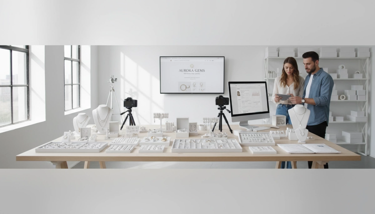 Online Jewelry Wholesale Supplier Setup