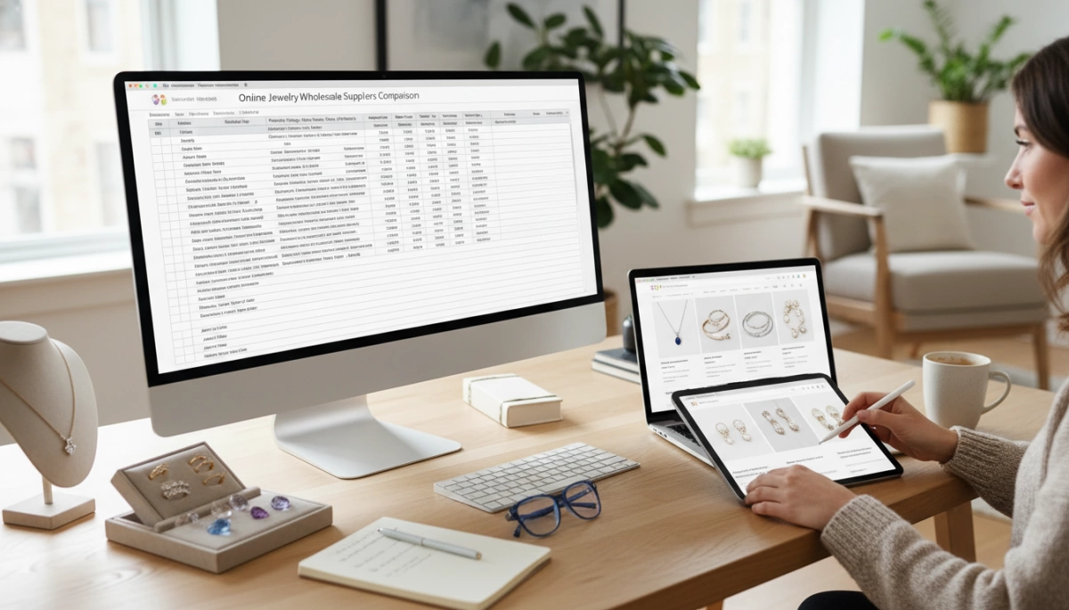 Online Jewelry Wholesale Suppliers Comparison