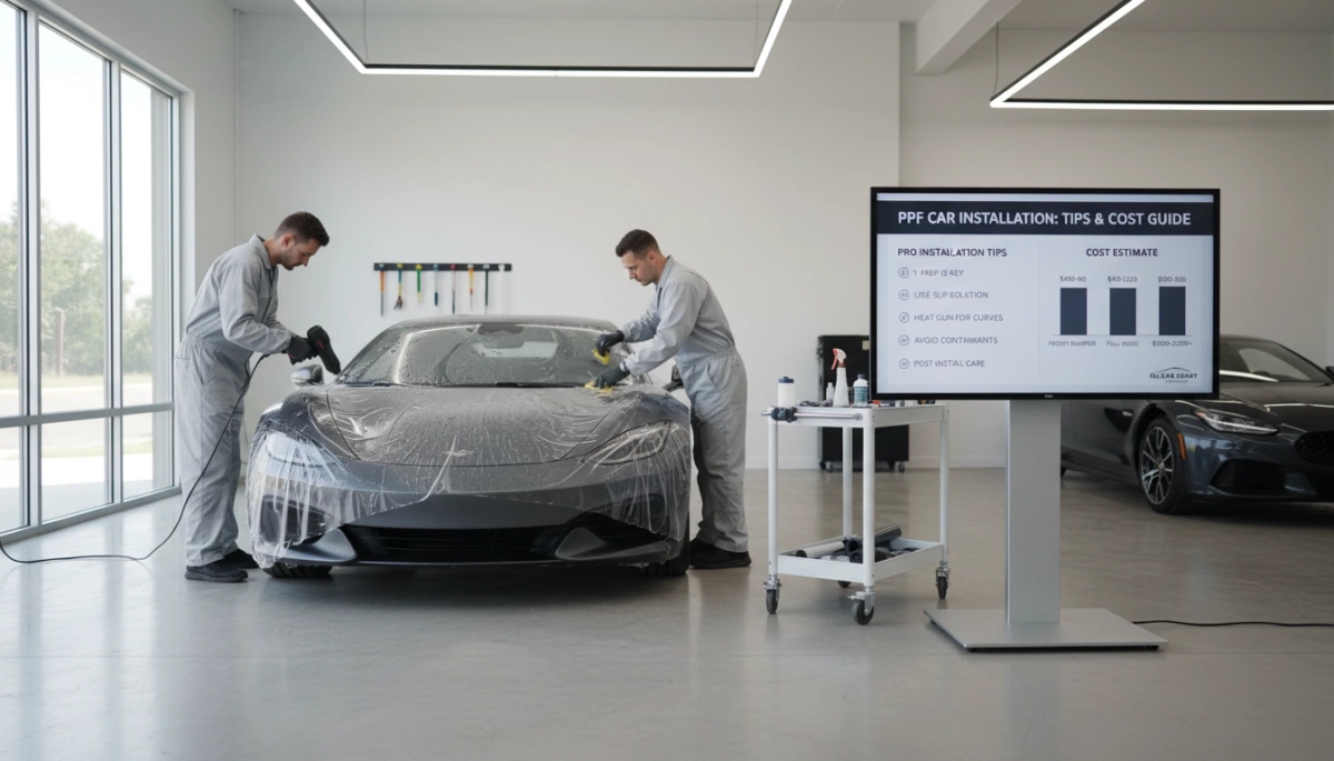 PPF car installation tips and cost guide