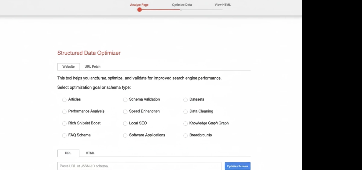 Structured Data Performance Optimization