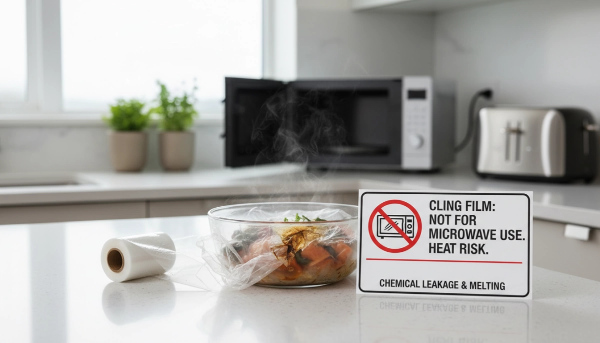 Temperature Limits for Cling Film Safe Use Guide 2 ラップフィルムの熱安全リスク