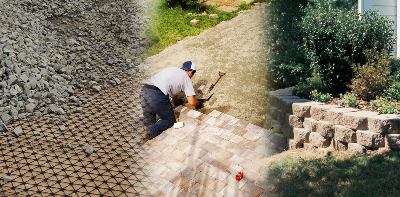 Geogrid base stabilization and pavement reinforcement