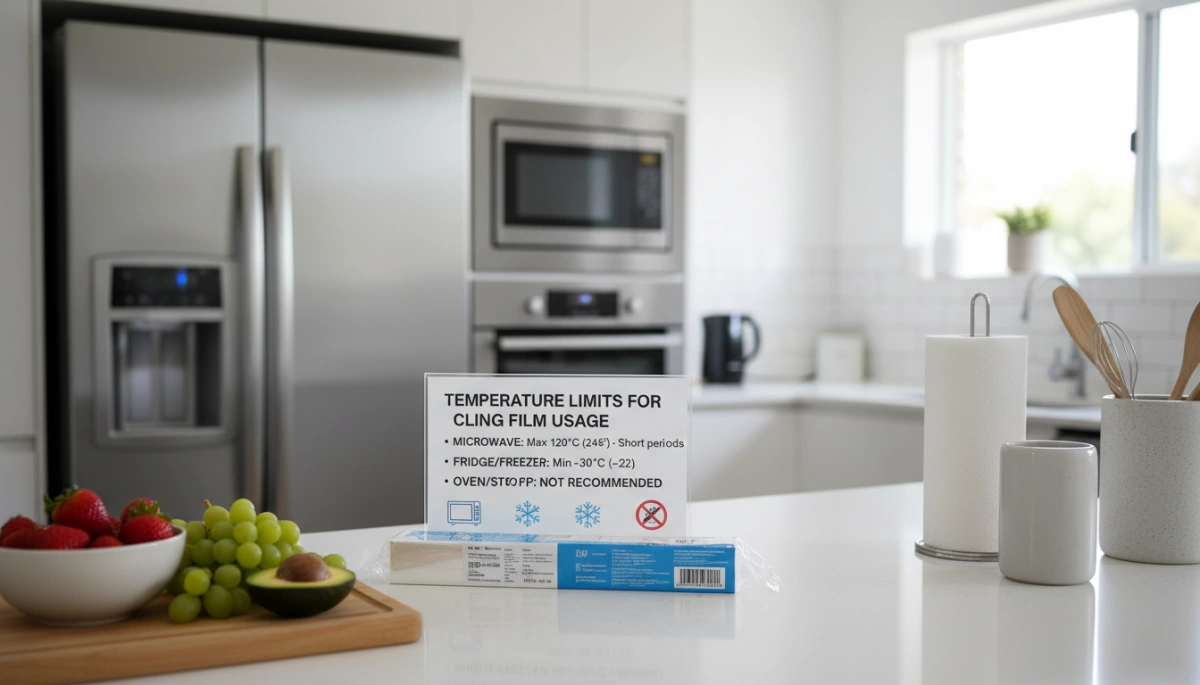 Temperature Limits for Cling Film Safe Use Guide 1 ラップの使用温度上限