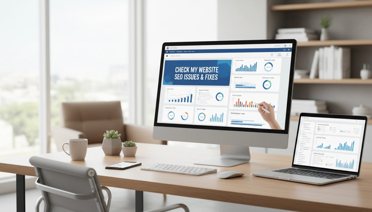 check my website seo issues fix