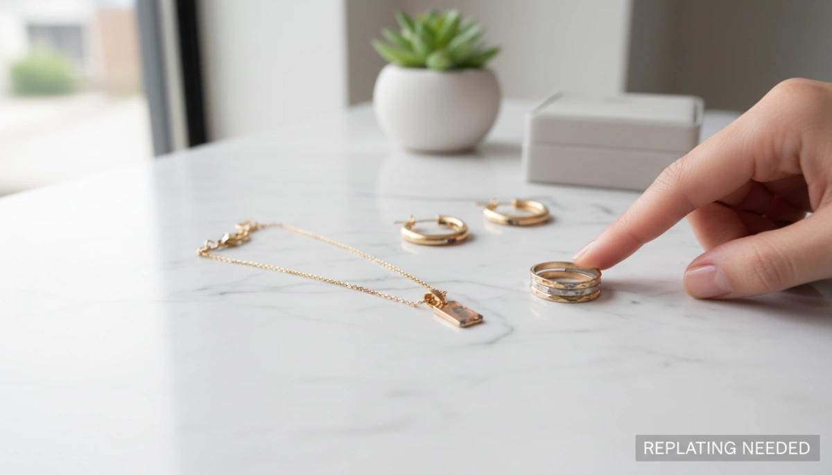 How to Untarnish Gold Plated Jewelry Safely at Home 4 how to tell gold plated jewelry needs replating