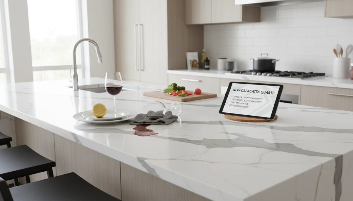 New Calacatta Quartz Benefits and Features