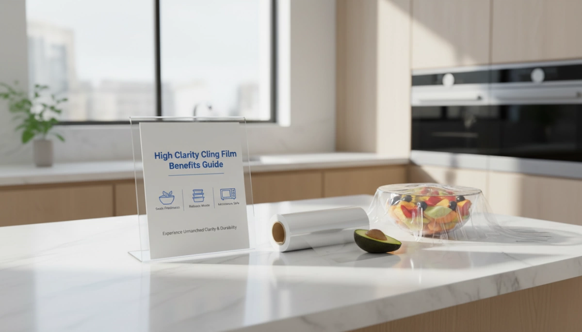 High Clarity Cling Film Guide for Professional Food Packaging 2 Guide des avantages des films étirables à haute clarté