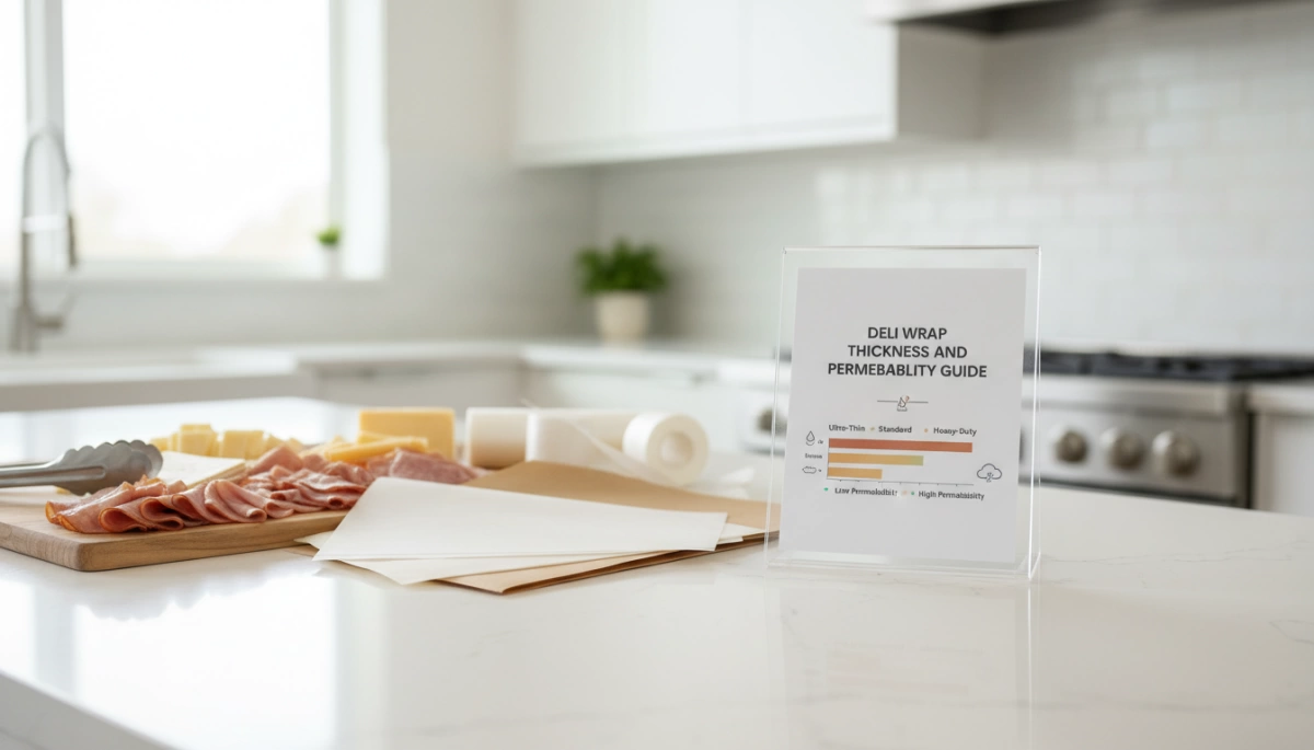 Thickness and Permeability Guide for Deli Wraps 3 Deli Wrap Thickness and Permeability Guide