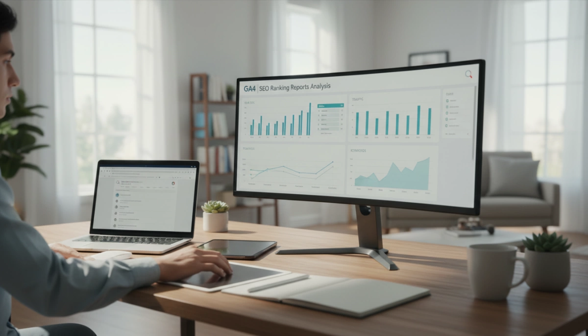 GA4 SEO Ranking Reports Analysis