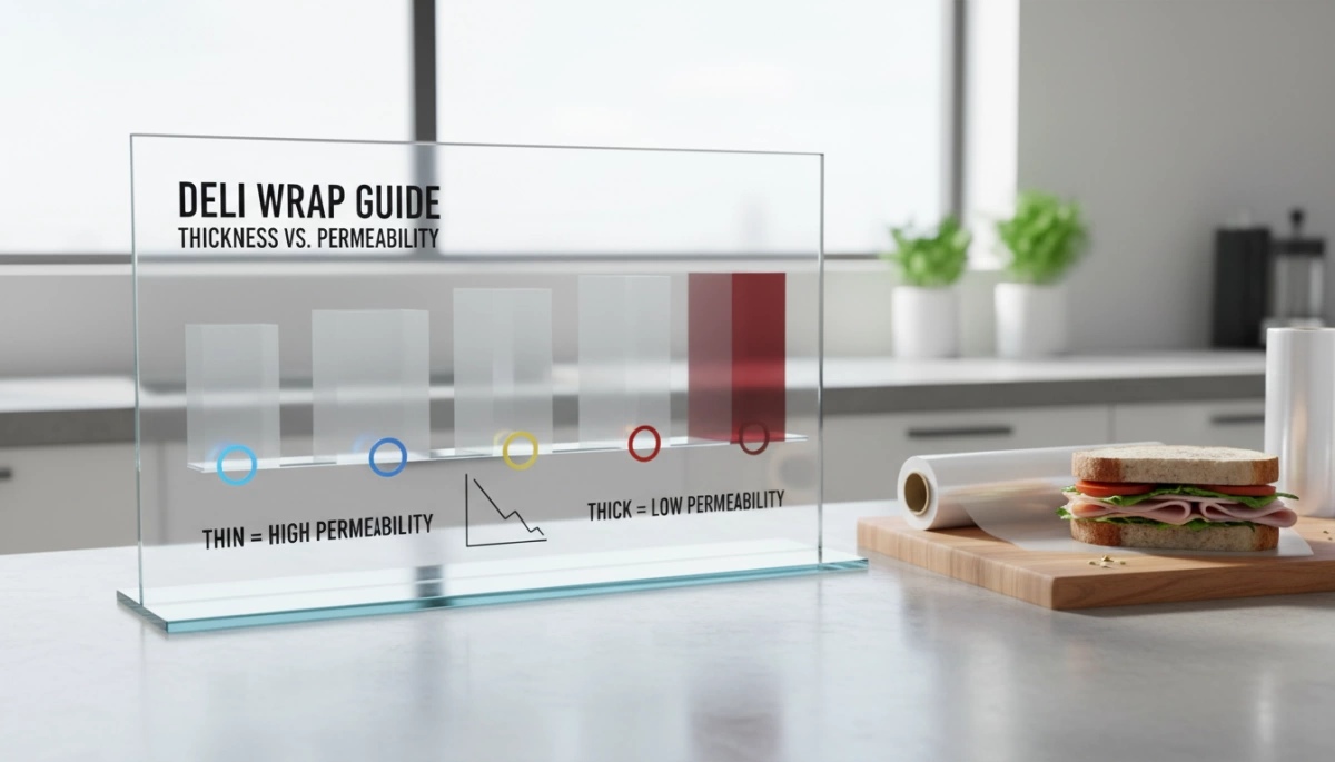Thickness and Permeability Guide for Deli Wraps 1 Thickness vs Permeability in Deli Wrap Guide