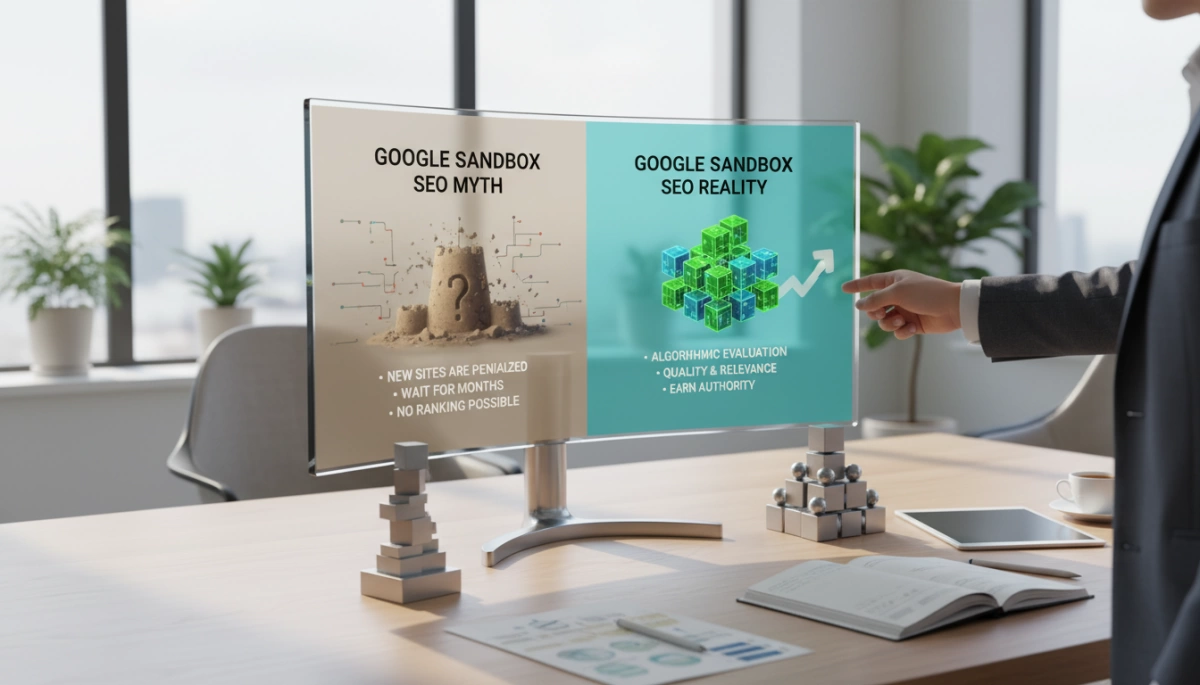 google sandbox seo myth and reality