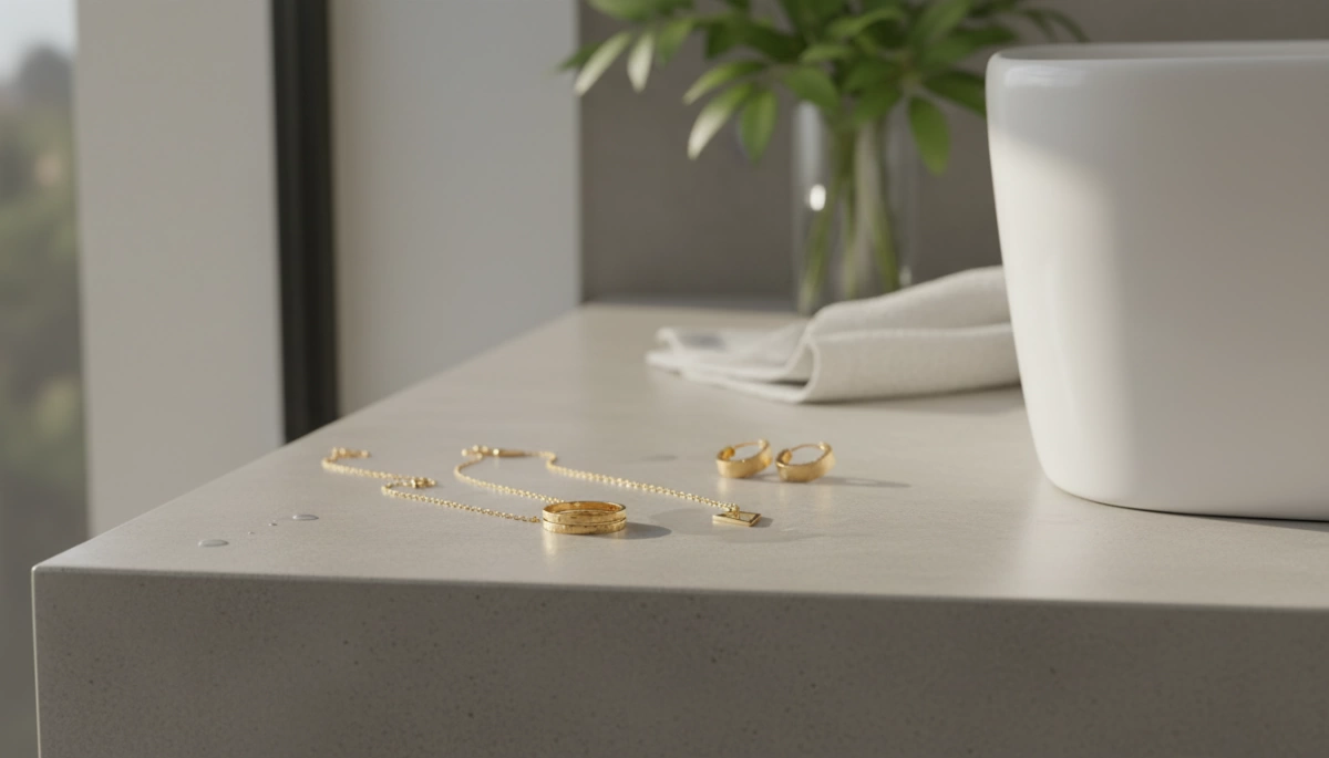 Durable Waterproof Gold Plated Jewelry Quality