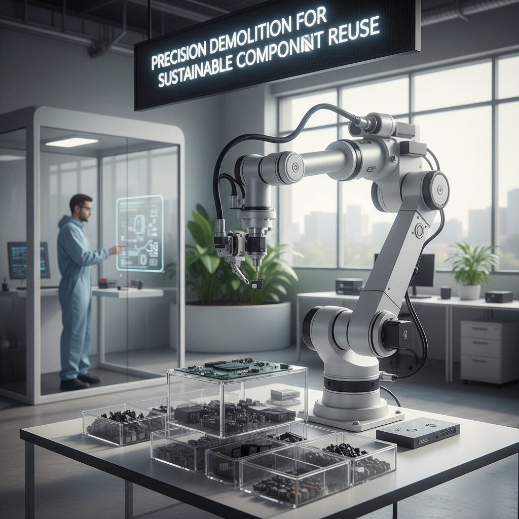 Precision Demolition for Sustainable Component Reuse