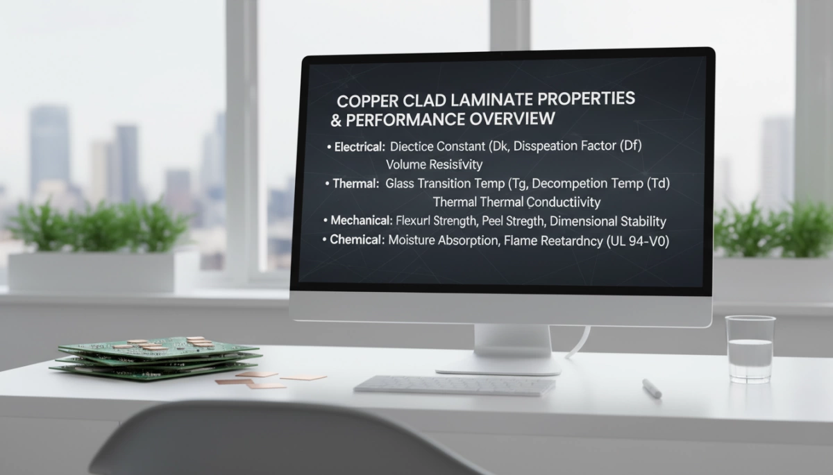 Copper clad laminate properties and performance overview