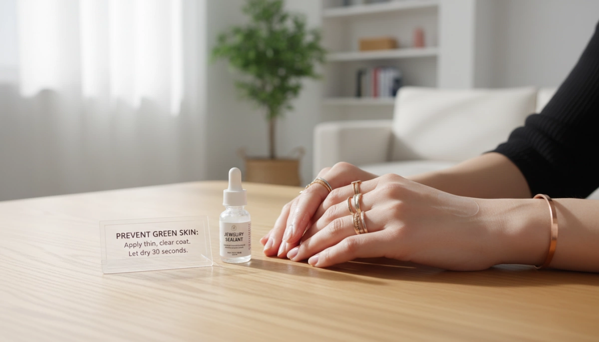 Why Does Jewelry Turn Skin Green Causes and Solutions 3 prevent jewelry from turning skin green