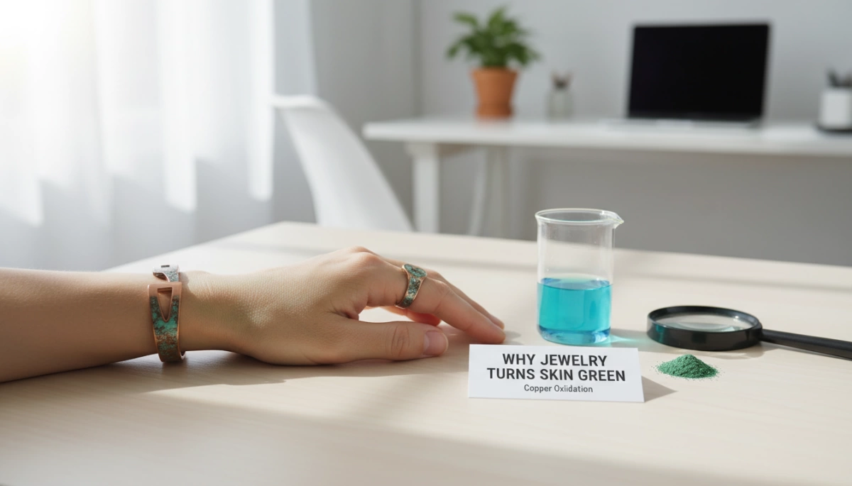 Why Does Jewelry Turn Skin Green Causes and Solutions 2 why does jewelry turn skin green