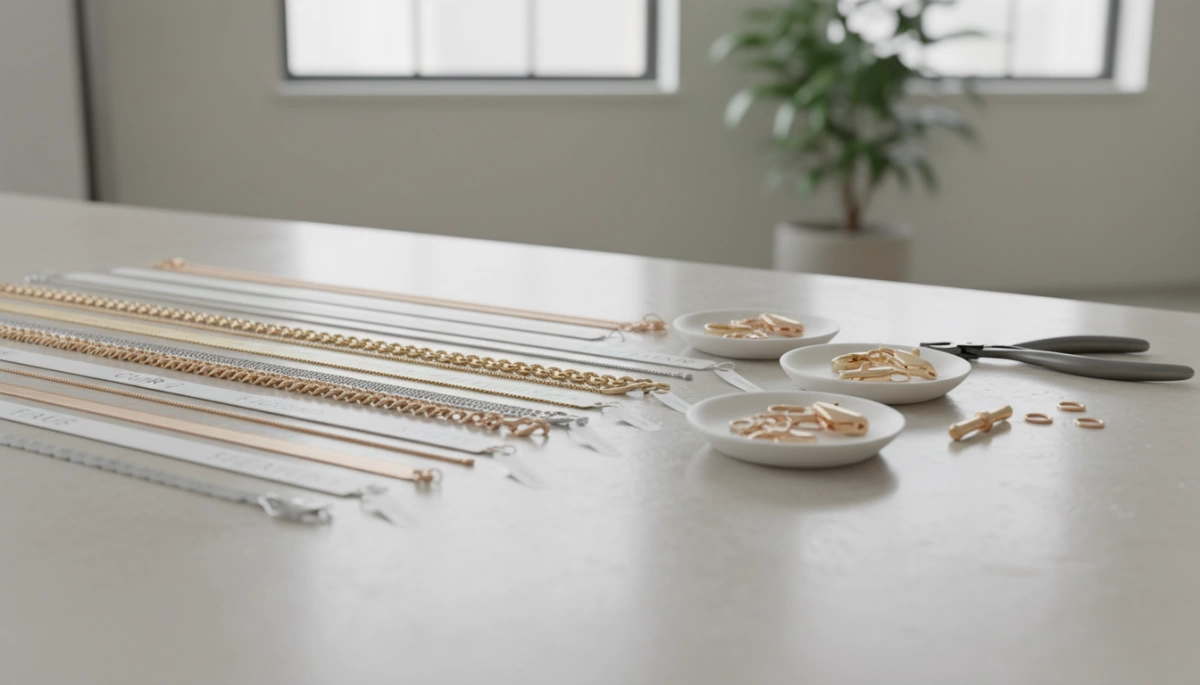 Jewelry Chain Types and Clasp Selection