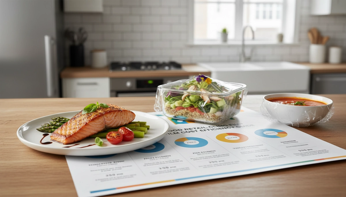 Lebensmittel-Einzelhandel-Klebefolien-Auswahlsguide für Supermärkte 3 Kosteneffizienzleitfaden für Klebefolien im Lebensmitteleinzelhandel