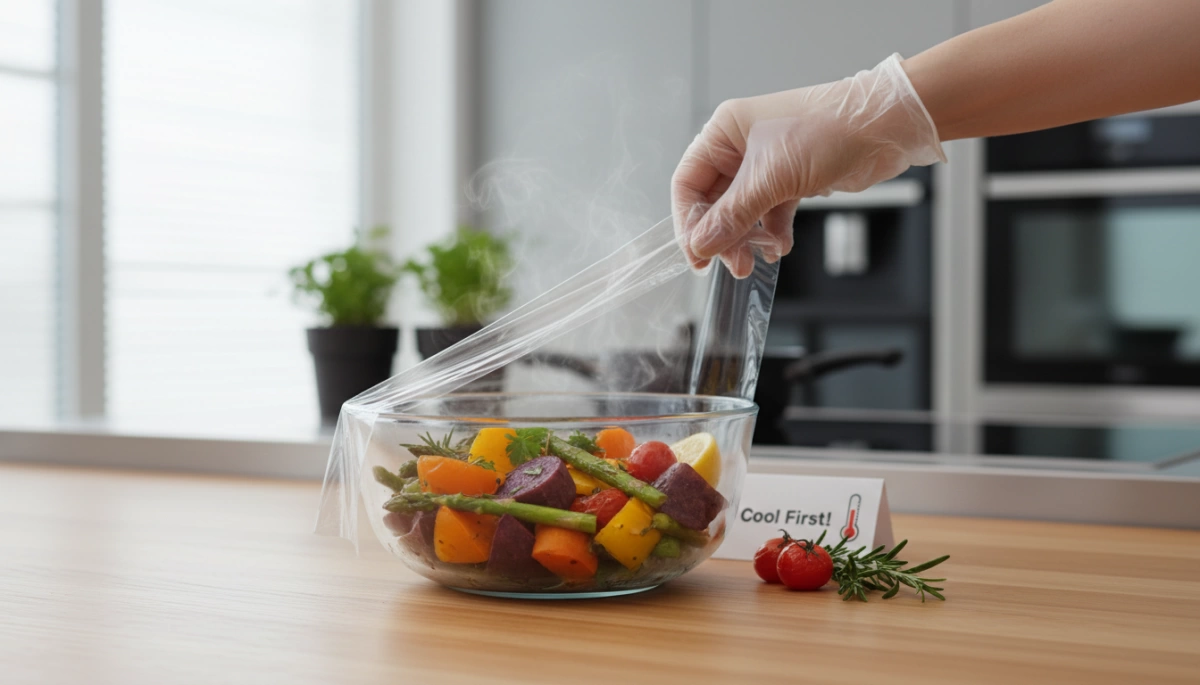 Можно ли использовать клинг-пленку для руководства и советов по безопасному употреблению горячей пищи 2 Безопасное использование клинг-пленки с горячей пищей