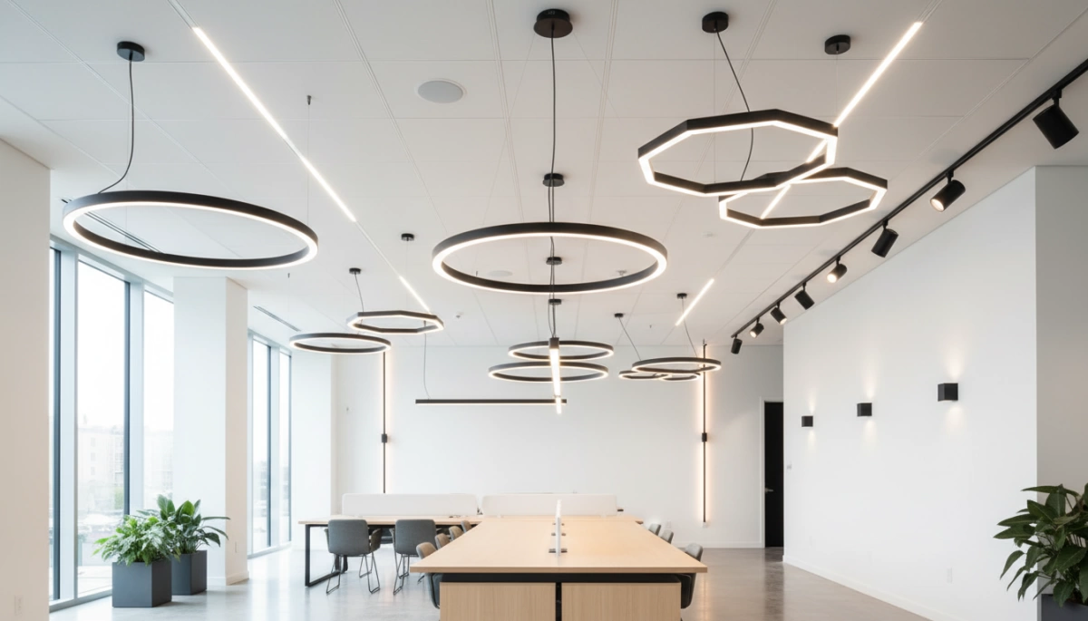 commercial led lighting fixtures types