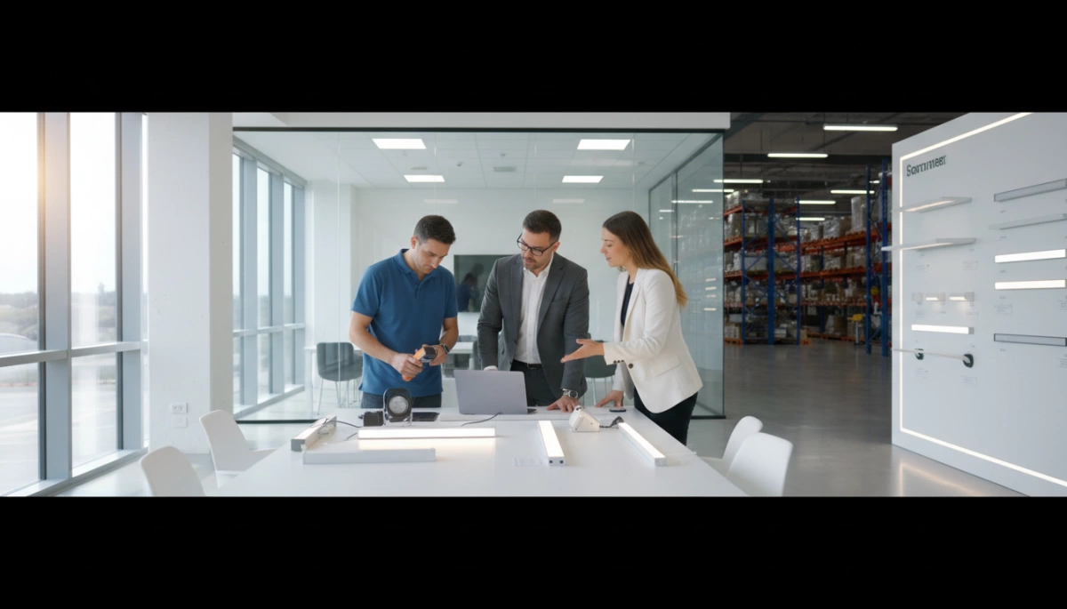 commercial led lighting partner evaluation