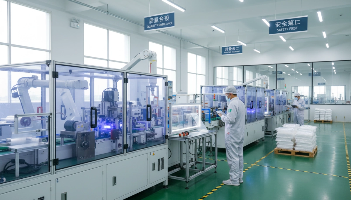 مراجعة مصنع Ziplock Bag في الصين دليل كامل الامتثال الجودة لمصنع Ziplock Bag في الصين