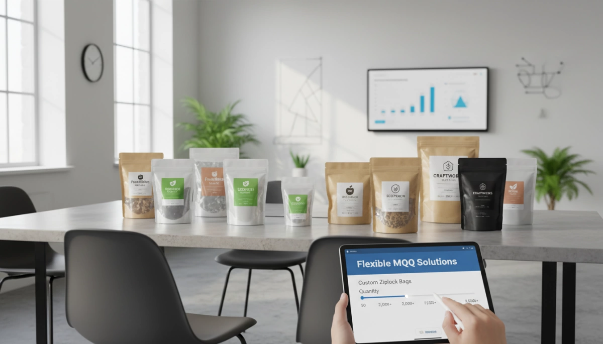 Verstehen der MOQ-Struktur für Ziplock-Beutel: Ein Leitfaden für Käufer Flexible MOQ Solutions for Custom Ziplock Bags