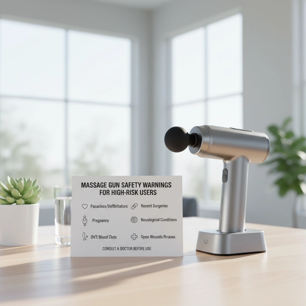 Massage Gun Safety Warnings for High-Risk Users