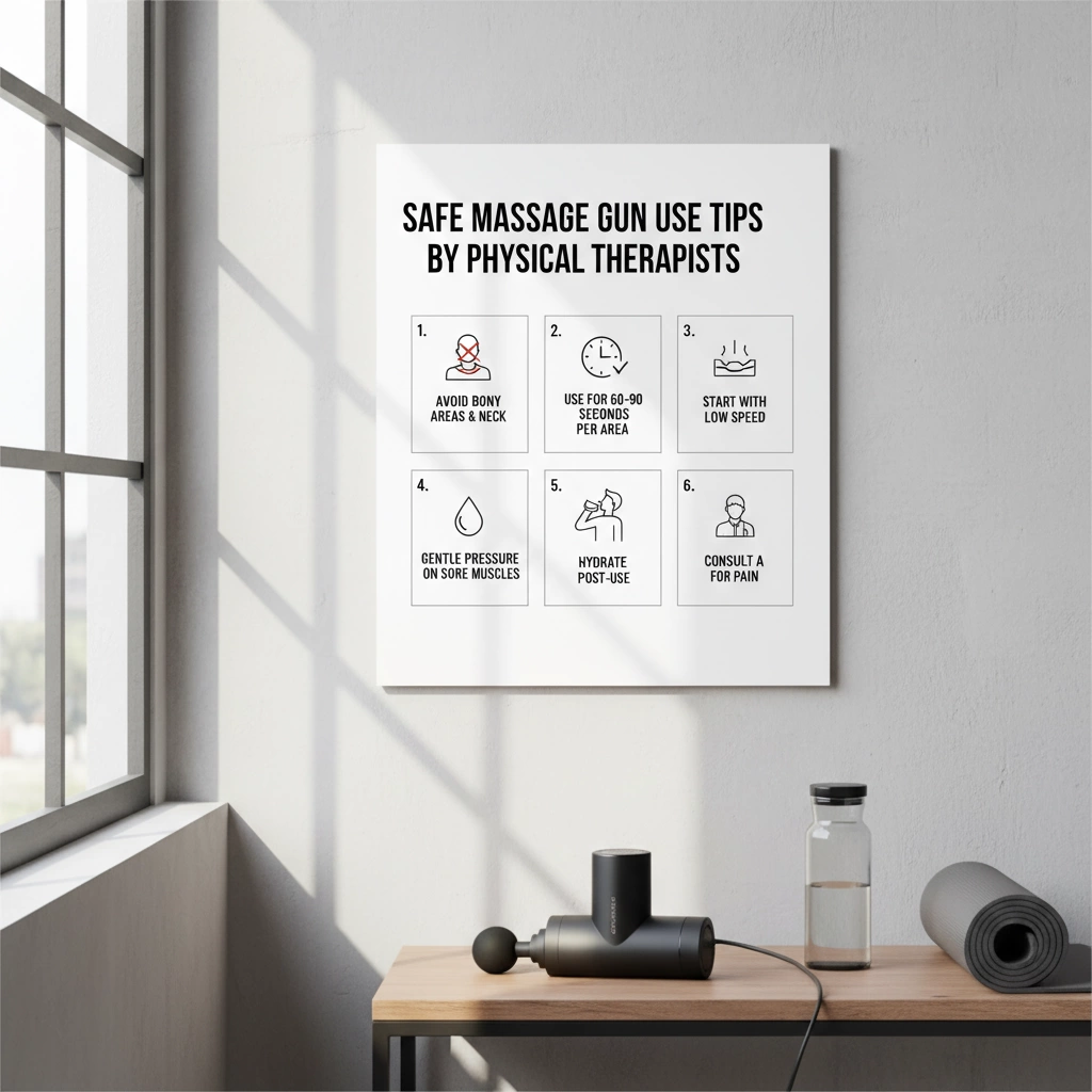 Safe Massage Gun Use Tips by Physical Therapists