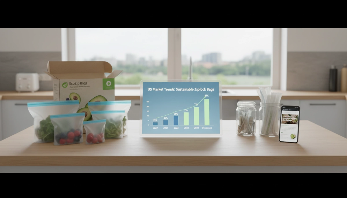Tendenze del mercato per sacchetti Ziplock e lo spostamento verso opzioni riutilizzabili sostenibili Tendenze di mercato in Italia per le buste ZIPLOCK sostenibili