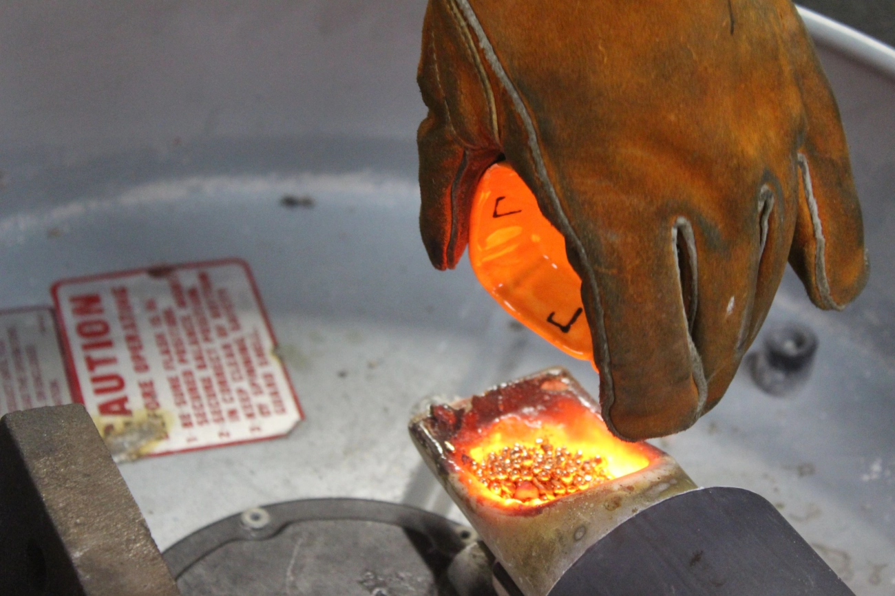 metal casting factory lost-wax process steps