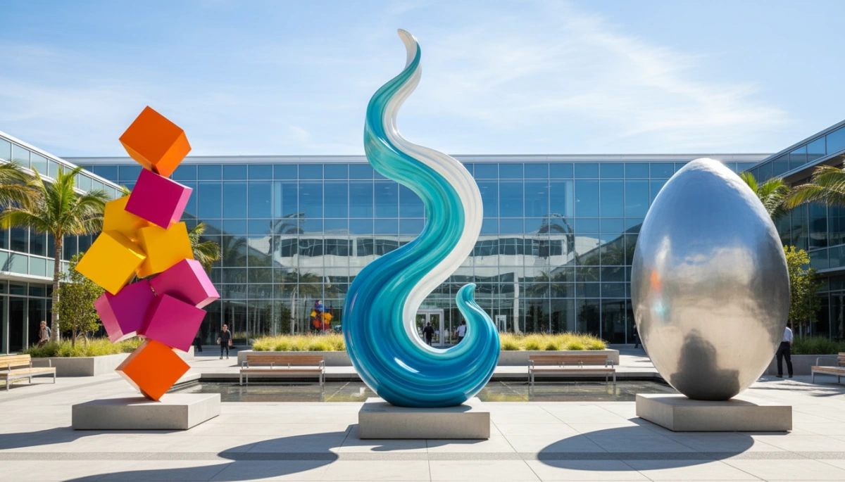 custom fiberglass sculptures for commercial art