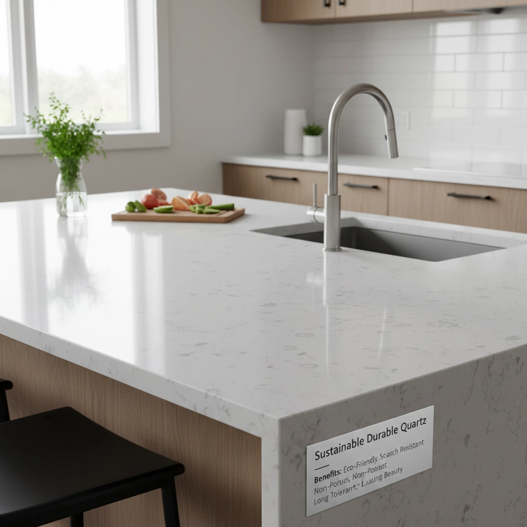 Sürdürülebilir ve Dayanıklı Kuvars Tezgahların Faydaları