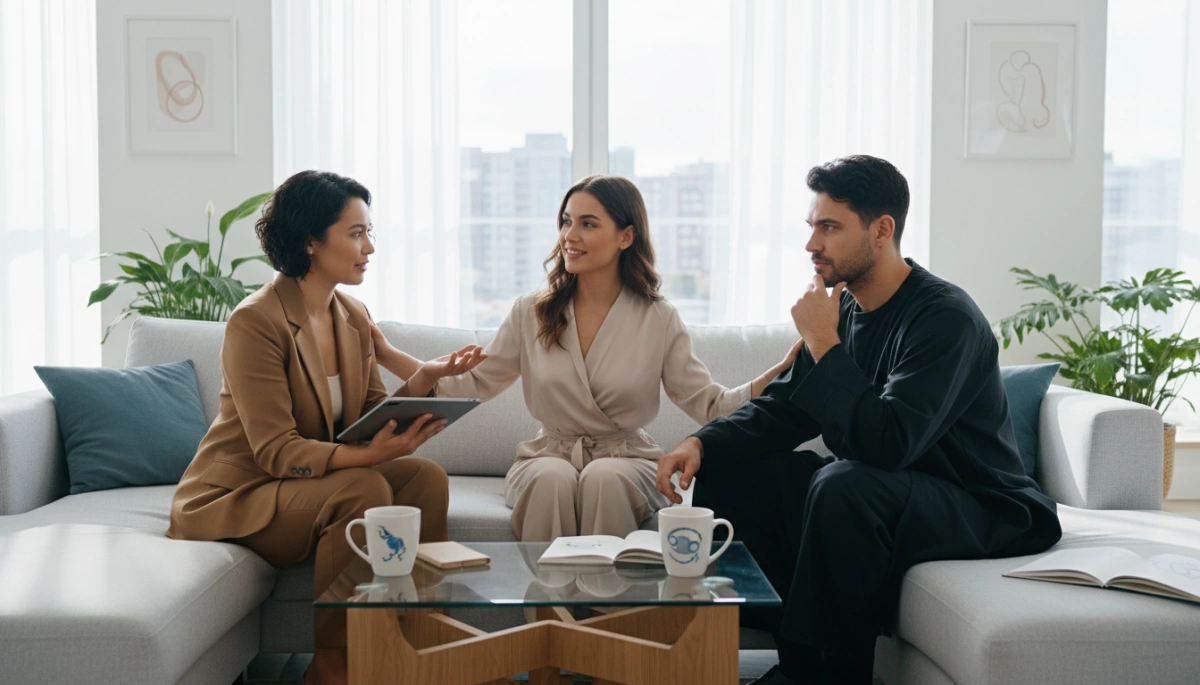 山羊座 蠍座 蟹座 感情的相性