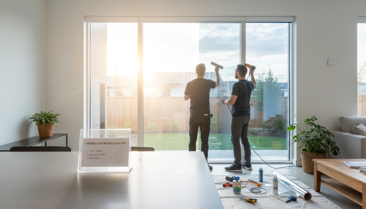 architectural ceramic window film installation tips
