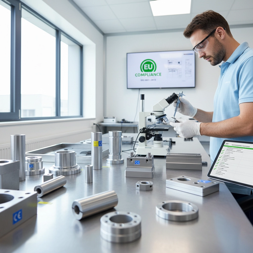 EU 산업 기계 OEM을 위한 CNC 가공 서비스 2 CNC 가공 품질 보증 EU 규정 준수